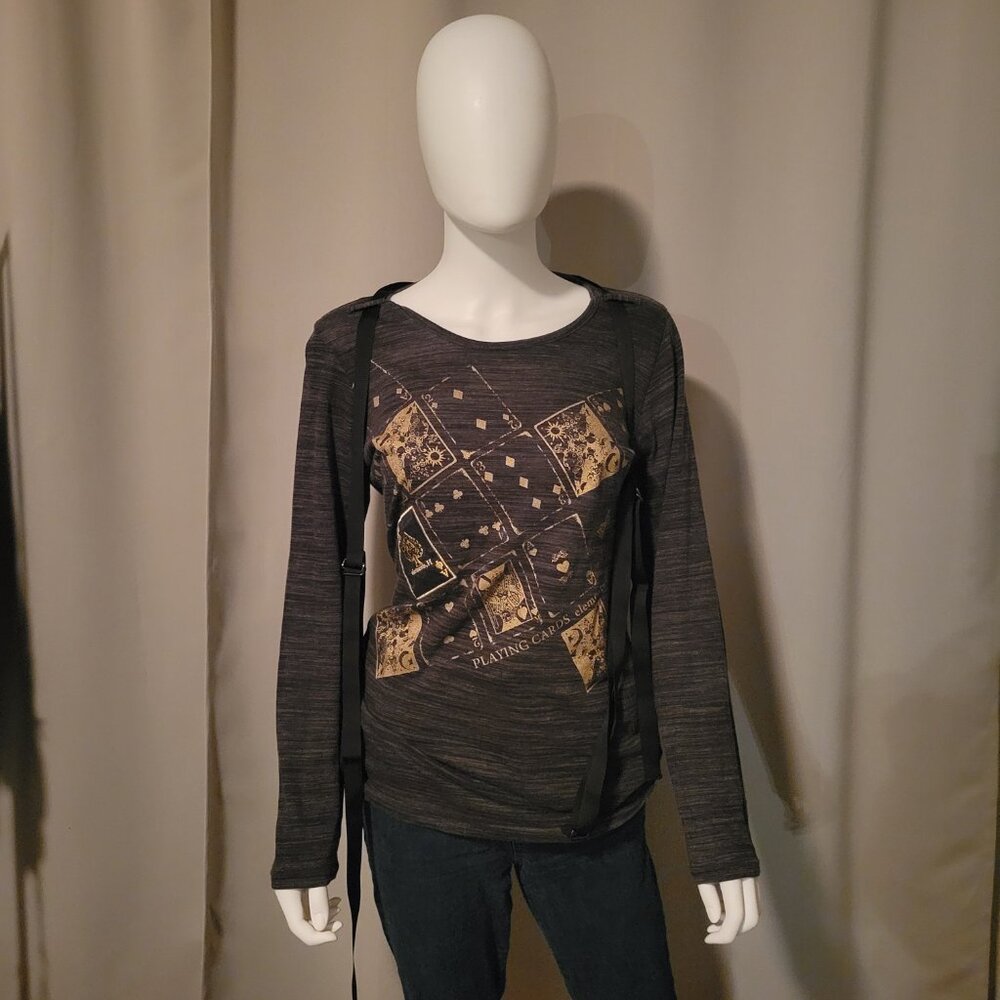 Alternative Punk Harajuku Style Long Sleeve Graphic Tee
